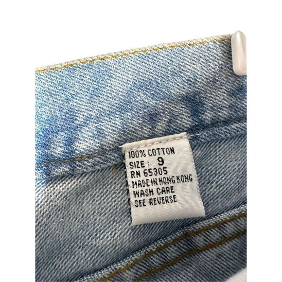 90’s Mom Vintage Dakota Blue Embroidered Jeans - Picture 10 of 10